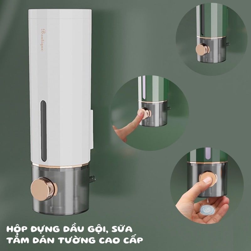 HỘP ĐỰNG DẦU GỘI - SỮA TẮM DÁN TƯỜNG